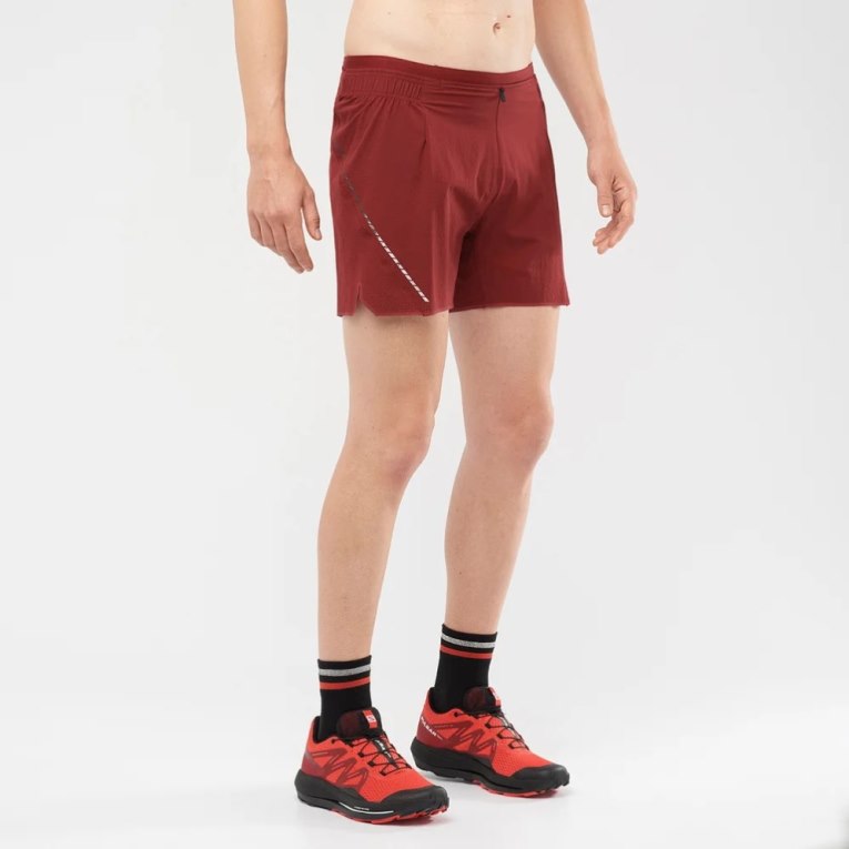 Bermudas Salomon Sense Aero 5\'\' Hombre Rojos | MX CIOR459